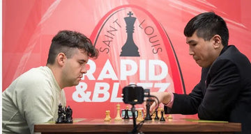 The 2025 Saint Louis Rapid & Blitz Commemorative Series Chess Pieces