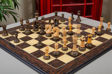 The Burnt Leningrad Series Chess Pieces - 4.0