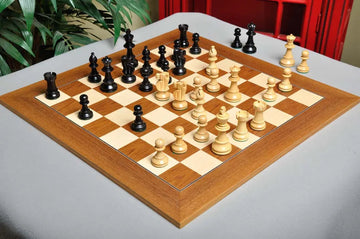 The French Lardy Series Chess Pieces - 3.75
