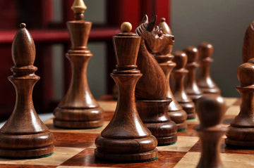 The Minsk Series Chess Pieces - 3.75