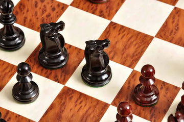 The Reykjavik II Series Prestige Chess Pieces - 3.75