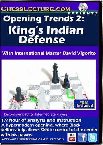 E-DVD Opening Trends 2 - The King's Indian Defense - Chess Lecture - Volume 104