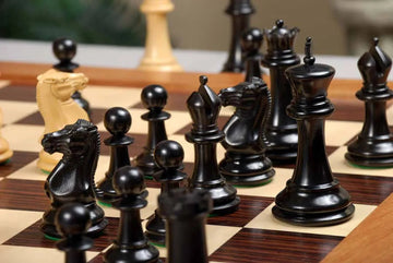 CLEARANCE - The Morphy Series Luxury Chess Pieces - 4.4