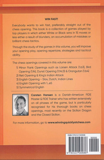 Catastrophes & Tactics in the Chess Opening - Volume 3: Flank Openings