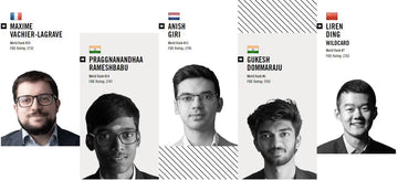 The 2024 Sinquefield Cup DGT Commemorative Series Chess Pieces