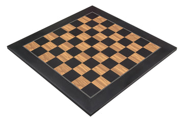 Rechapados Ferrer Chess Set and Black Olive Chess Board Combination