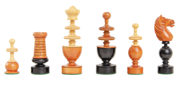 The French Regence Series Luxury Chess Pieces - 4.4" King