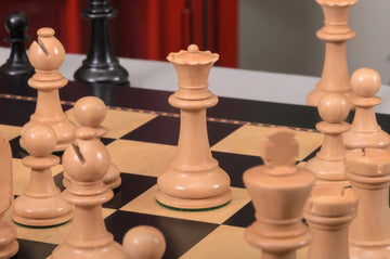 The Henri Chavet Series Chess Pieces - 3.8