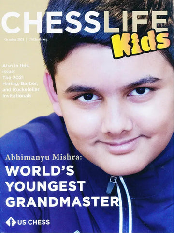 Chess Life For Kids Magazine - October 2021 Issue