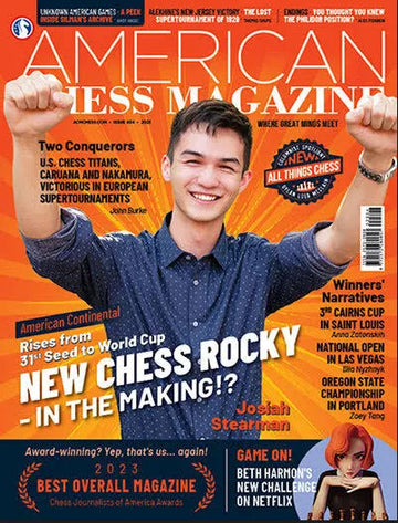 CLEARANCE - AMERICAN CHESS MAGAZINE Issue no. 34