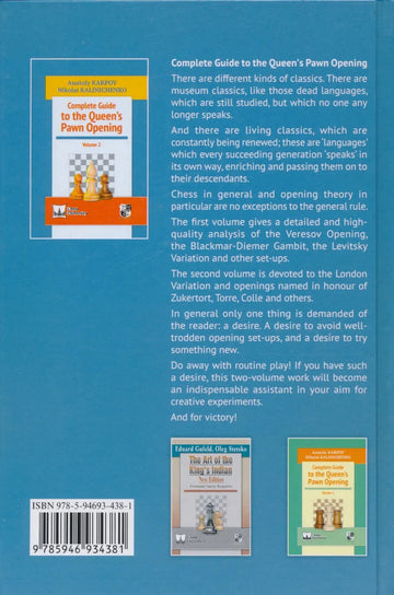 Complete Guide to the Queen's Pawn Opening - Vol 2