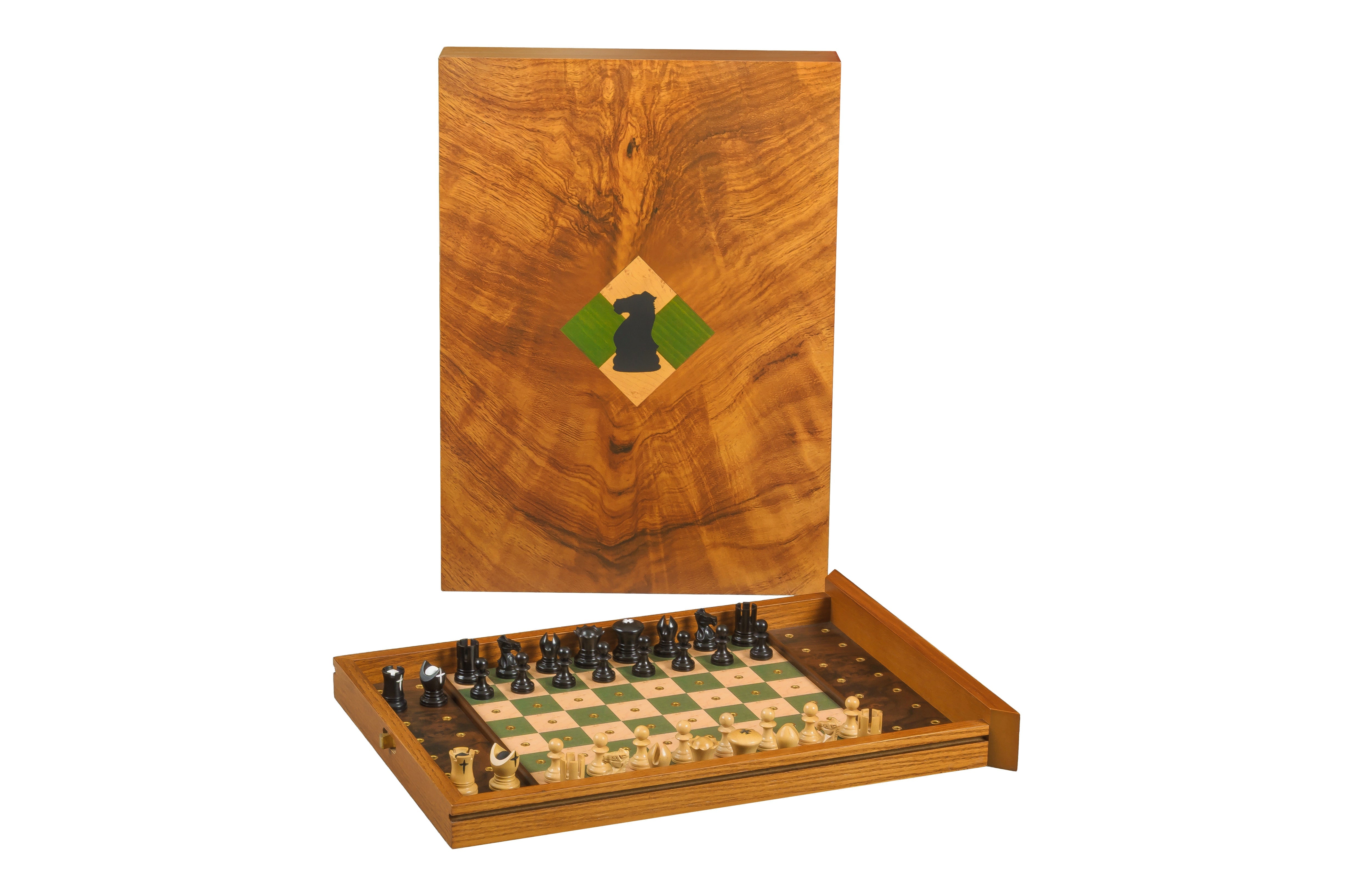 Frank Camaratta Signature Travel Chess Set – House of Staunton