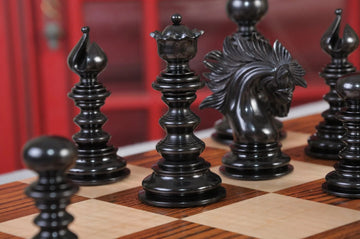 The Forever Collection - The Savano Series Luxury Chess Pieces - 4.4