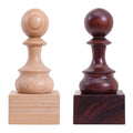 Decorative Wood Chess Piece - Pawn