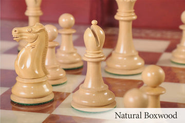 The Broadbent Series Luxury Chess Set, Box, & Board Combination
