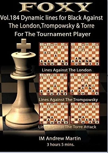 E-DVD FOXY OPENINGS - Volume 184 - Dynamic Lines for Black Against the London