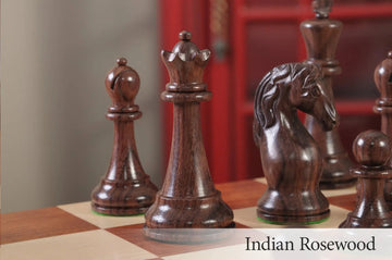The Camaratta Collection - The Piatigorsky Cup Series Luxury Chess Pieces - 4.4