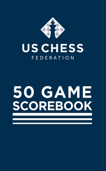 US Chess Federation Luxury Paperback Scorebook
