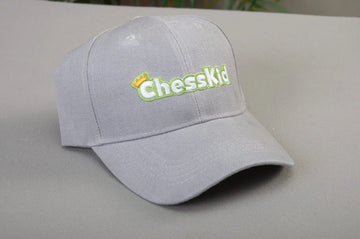 ADULT - ChessKid Baseball Hat - Gray