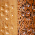 Burnt Golden Rosewood and Burnt Natural Boxwood