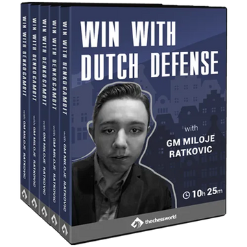 E-DVD Win with Dutch Defense with GM Miloje Ratkovic