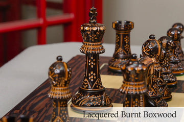 The Burnt Leningrad Series Chess Pieces - 4.0