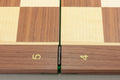 Folding Walnut and Maple Wooden Tournament Chess Board