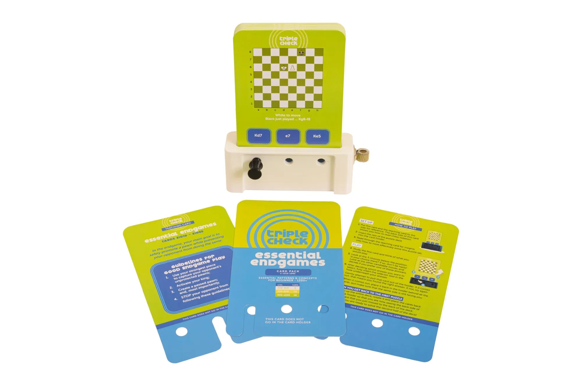Chicky Check Chess Triple Check Chess Puzzle Game Starter Combo – House of Staunton