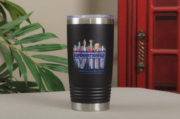 CLEARANCE - 2025 SuperNationals VIII 20 oz. Black Tumbler