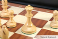 The B.H. Wood Tournament Series Wood Chess Set, Box, & Board Combination