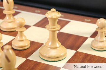 The B.H. Wood Tournament Series Wood Chess Set, Box, & Board Combination