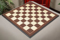 Striped Ebony and Bird's Eye Maple Standard Traditional Chess Board - 3