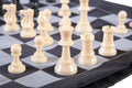 Analysis Chess Pieces and Cinch Chess Board Bag Combo