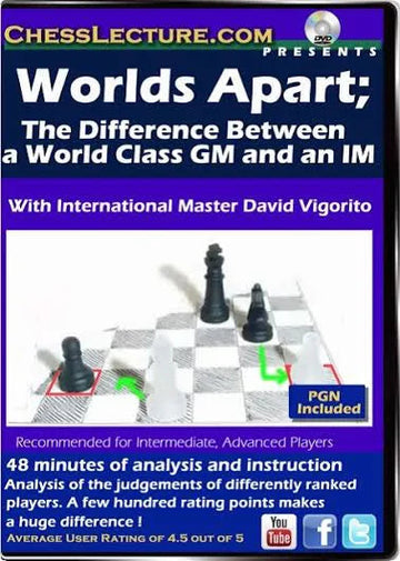 Worlds Apart; The Difference Between a World Class GM and an IM - Chess Lecture - Volume 91