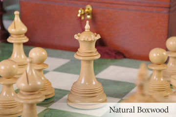 The Preston Series Chess Set, Box, & Board Combination