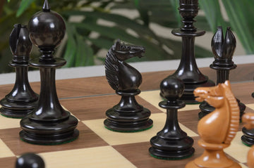 The William Hallett Series Chess Pieces - 3.5