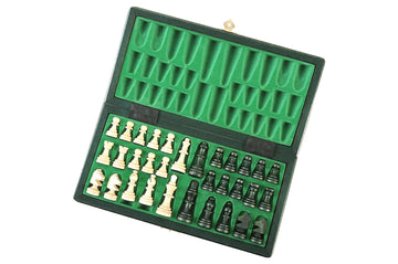 The Green Magnetic Chess Set