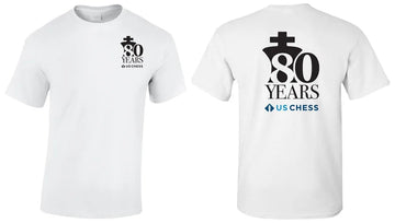 80th Anniversary US Chess Federation T-Shirt