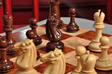 The Challenger Series Luxury Chess Pieces - 4.4