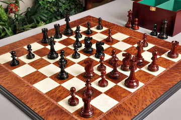 The Reykjavik II Series Prestige Chess Pieces - 3.75
