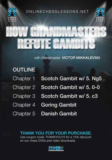 CLEARANCE - How Grandmasters Refute Gambits - EMPIRE CHESS