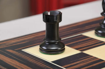 The B.H. Wood Series Chess Pieces - 3.75