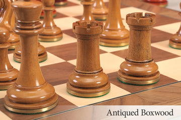 The Imperial Collector Series Luxury Chess Pieces with Brass Weighting - 4.4