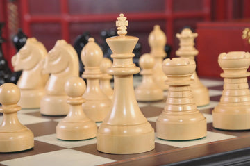 The Mechanics Institute Chess Set, Box, & Board Combination