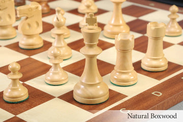 The Liberty Tournament Series Wood Chess Set Combination