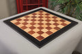 Vavona Burl, Genuine Ebony & Bird's Eye Maple Signature Traditional Chess Board