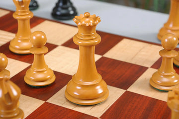 The Morphy Series Timeless Luxury Chess Pieces - 4.4