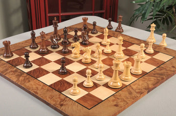 The Marshall Series Chess Pieces - 3.75