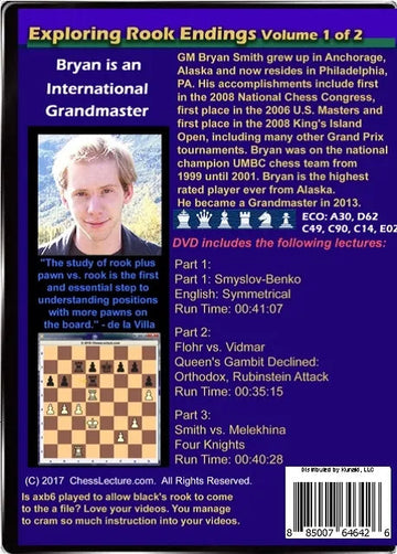 E-DVD Exploring Rook Endgames - Chess Lecture - Volume 160 - 2 DVDs