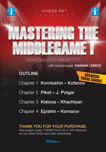 CLEARANCE - Mastering the Middlegame I - EMPIRE CHESS